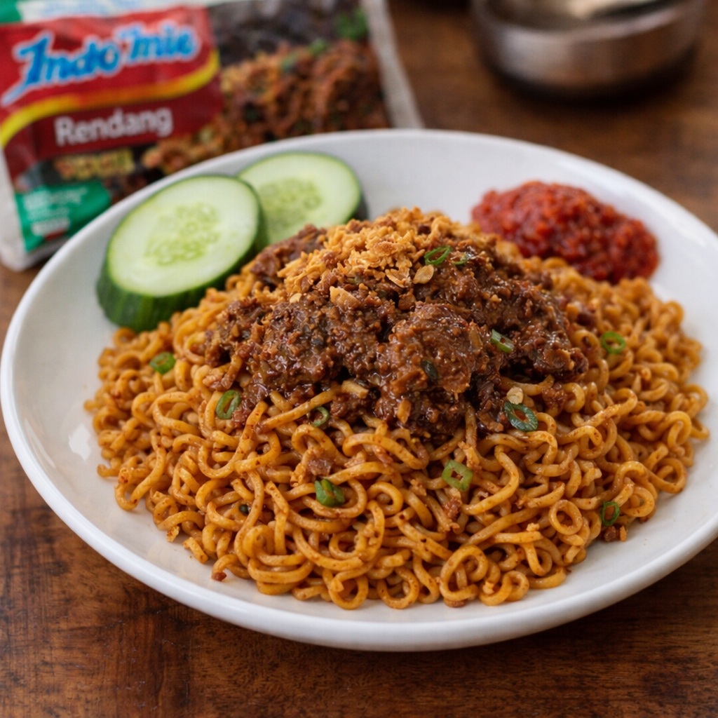 Indomie Goreng Rendang