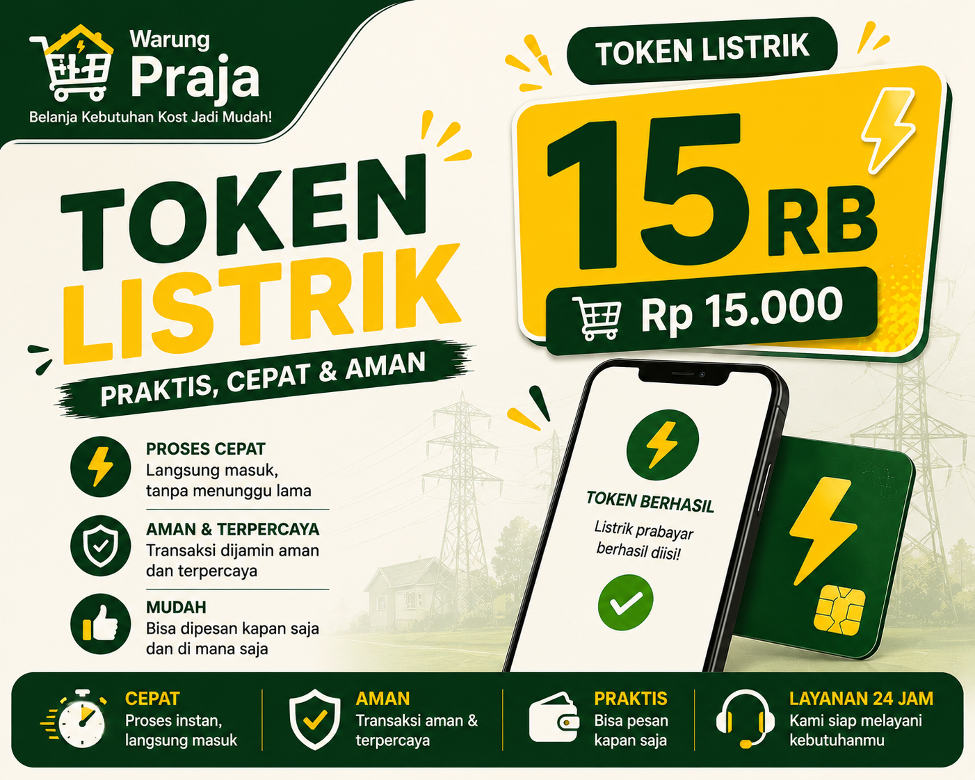 Token Listrik 15rb