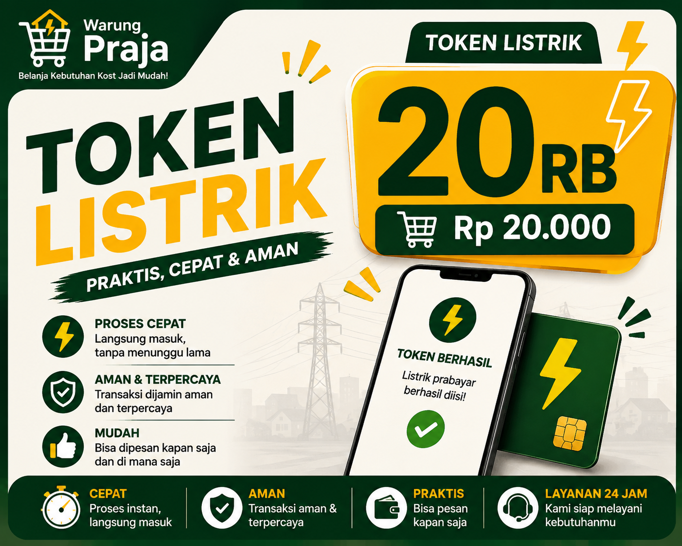 Token Listrik 20rb