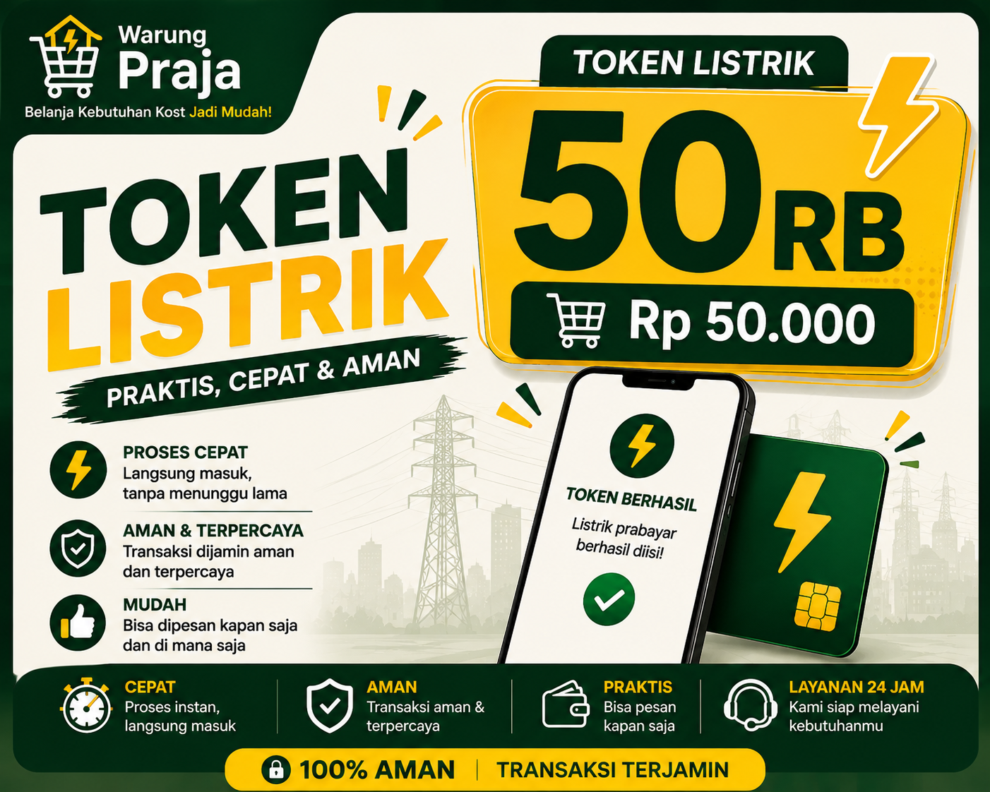 Token Listrik 50rb