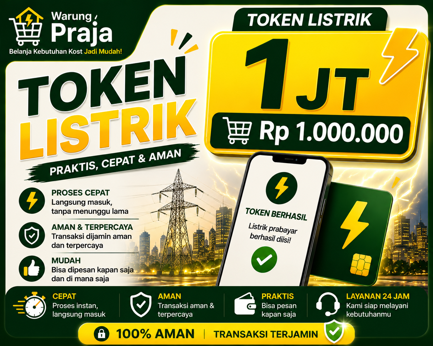 Token Listrik 1jt