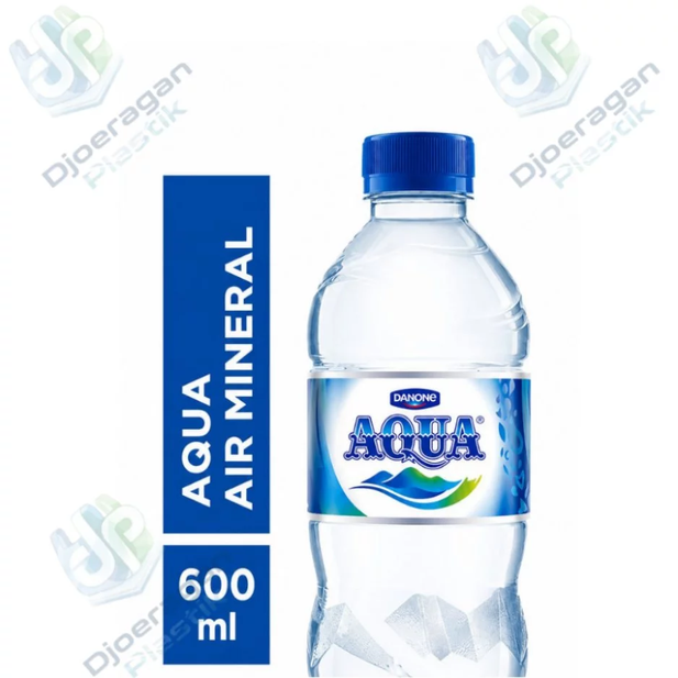 Aqua Air Mineral Botol 600 ml - 12 btl