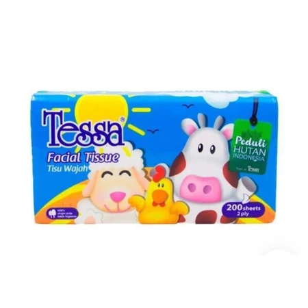 Tessa Tisu Wajah 200 Sheets