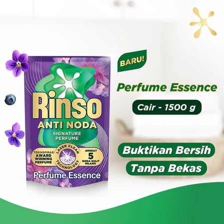 Rinso Detergen Cair Varian Perfume Essence 1.5kg